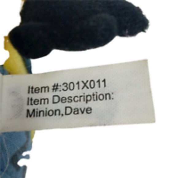 Despicable Me 2 Minion Dave Toy Factory Plush 6.5" - Picture 5 of 5